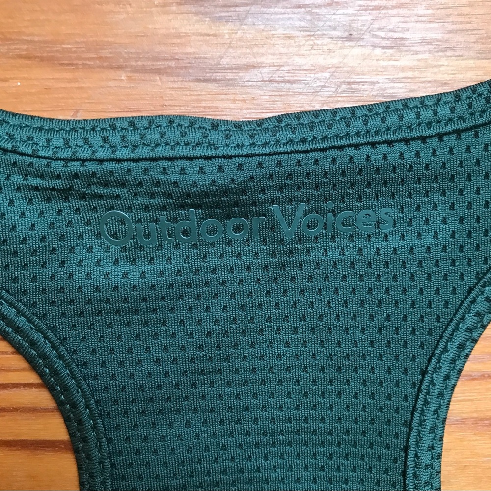 Outdoor Voices Green Mesh Racerback Sporty Dress, EUC, S - Picture 11 of 11